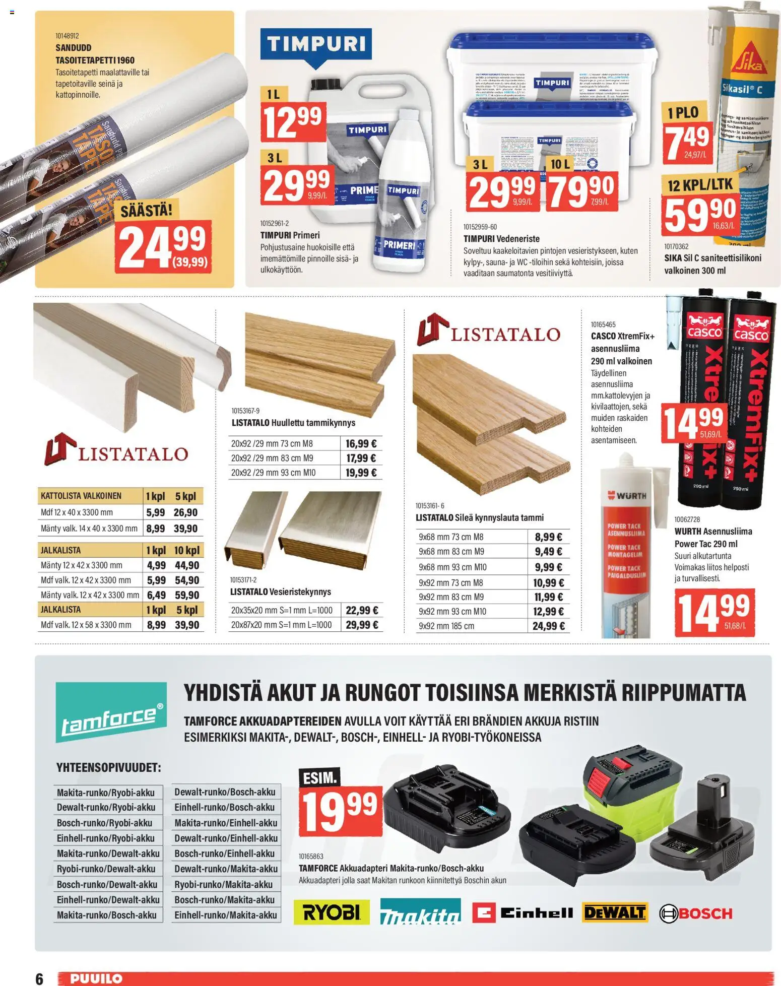 Puuilo tarjoukset – voimassa 02.03.2026 alkaen | Sivu: 6 | Tuotteet: WC