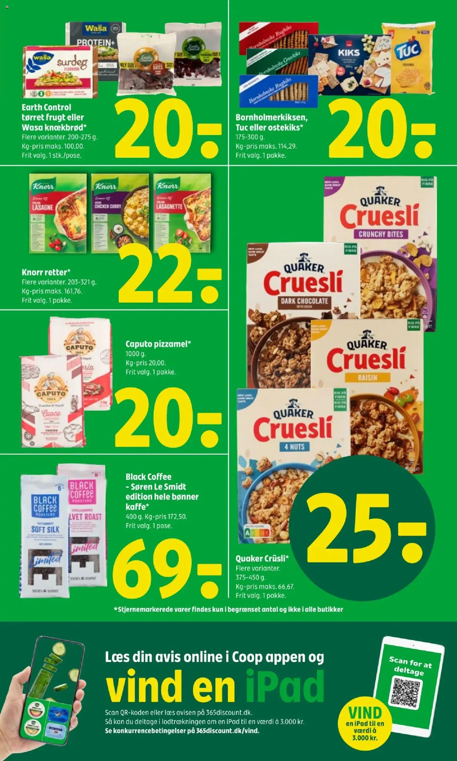Coop 365 tilbudsavis – gyldig fra 30.10.2025 | Side: 19 | Produkter: Bønner, Tørret frugt, Carpete