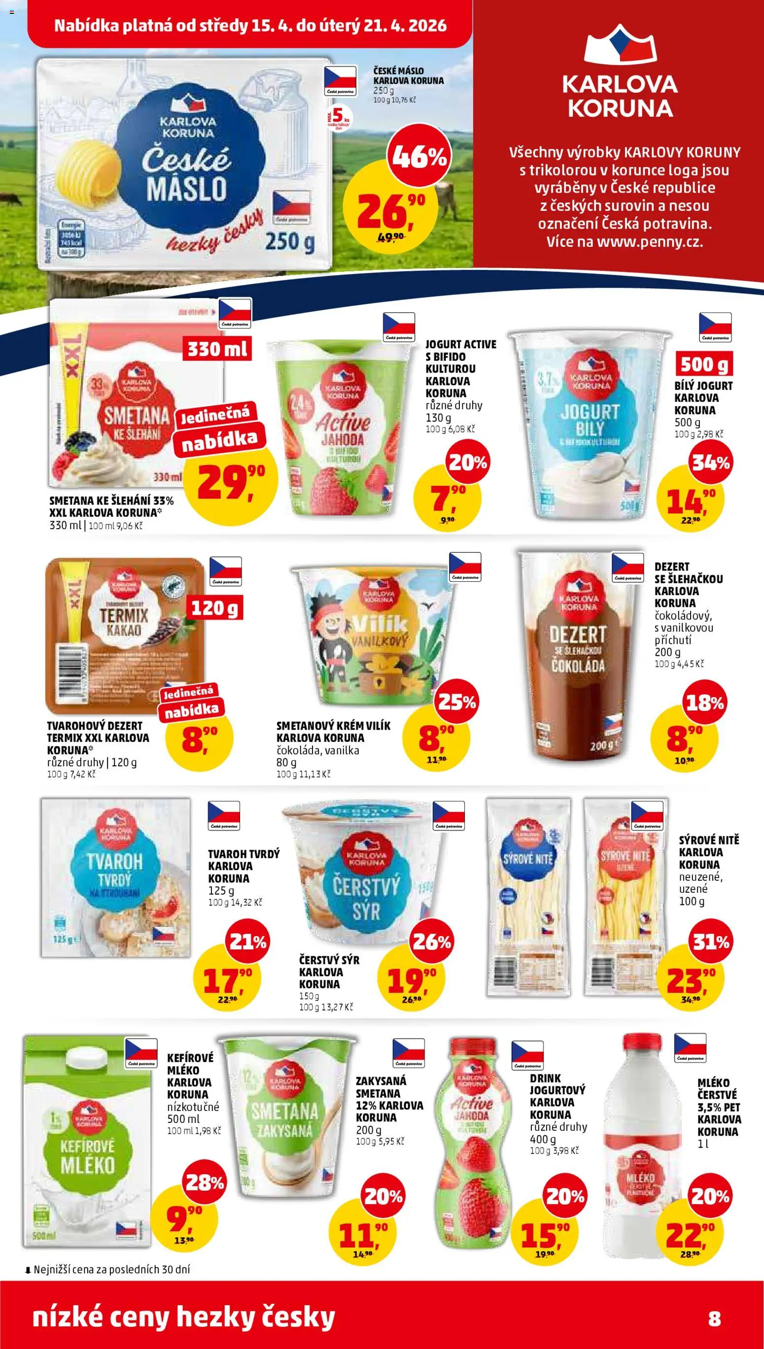 Penny Market leták od 15.04.2026 | Strana: 8