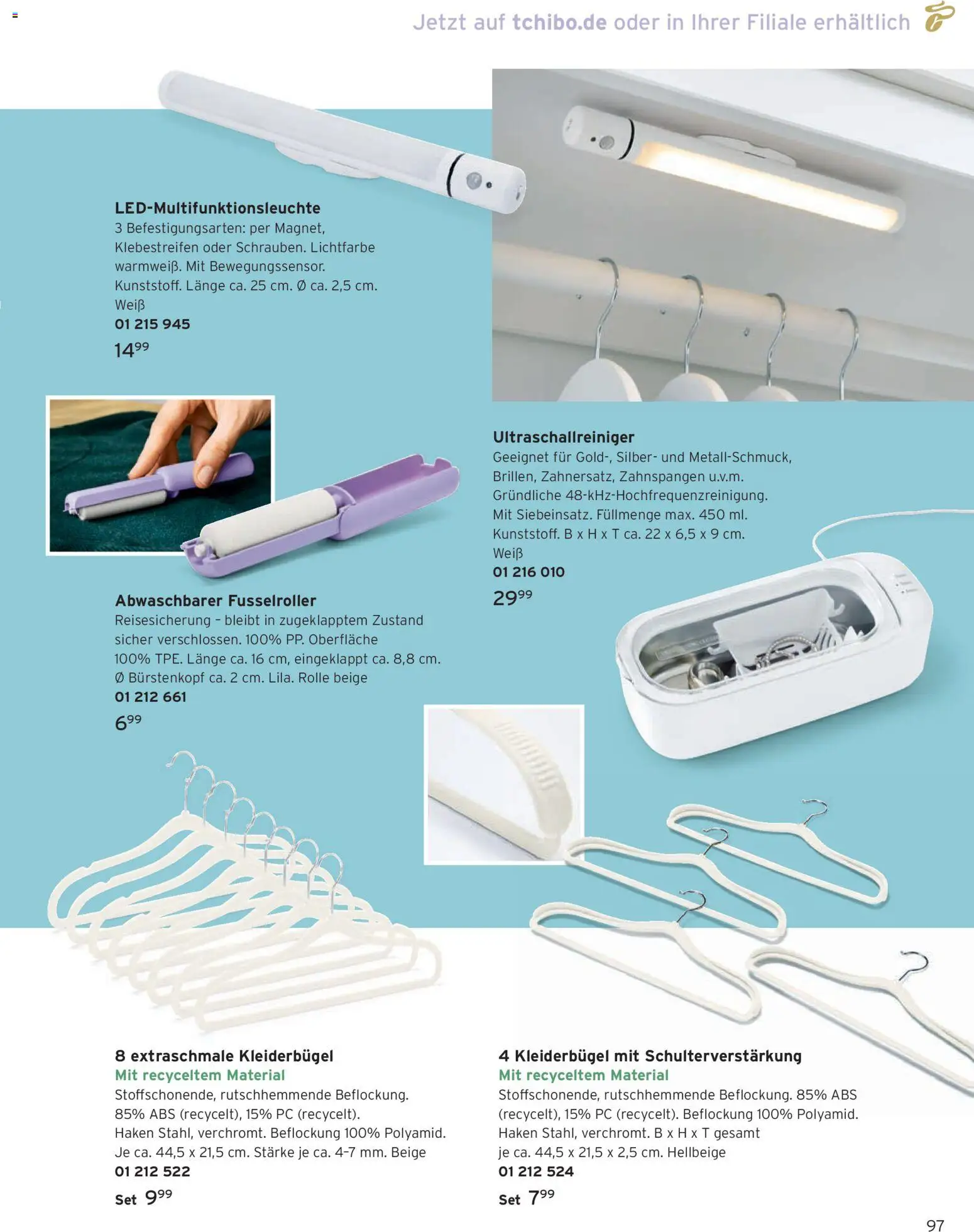 Angebote Tchibo – gültig ab 01.02.2026 | Seite: 97 | Produkte: Kleiderbügel, PC