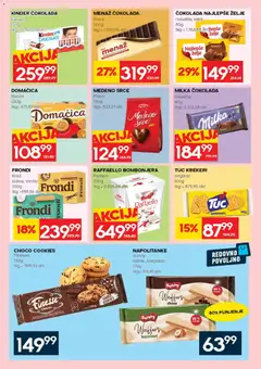 Roda katalog - pregled Roda kataloga - važi od 02.04.2026 | Strana: 33 | Proizvode: Keks, Domaćica, Tuc, Napolitanke