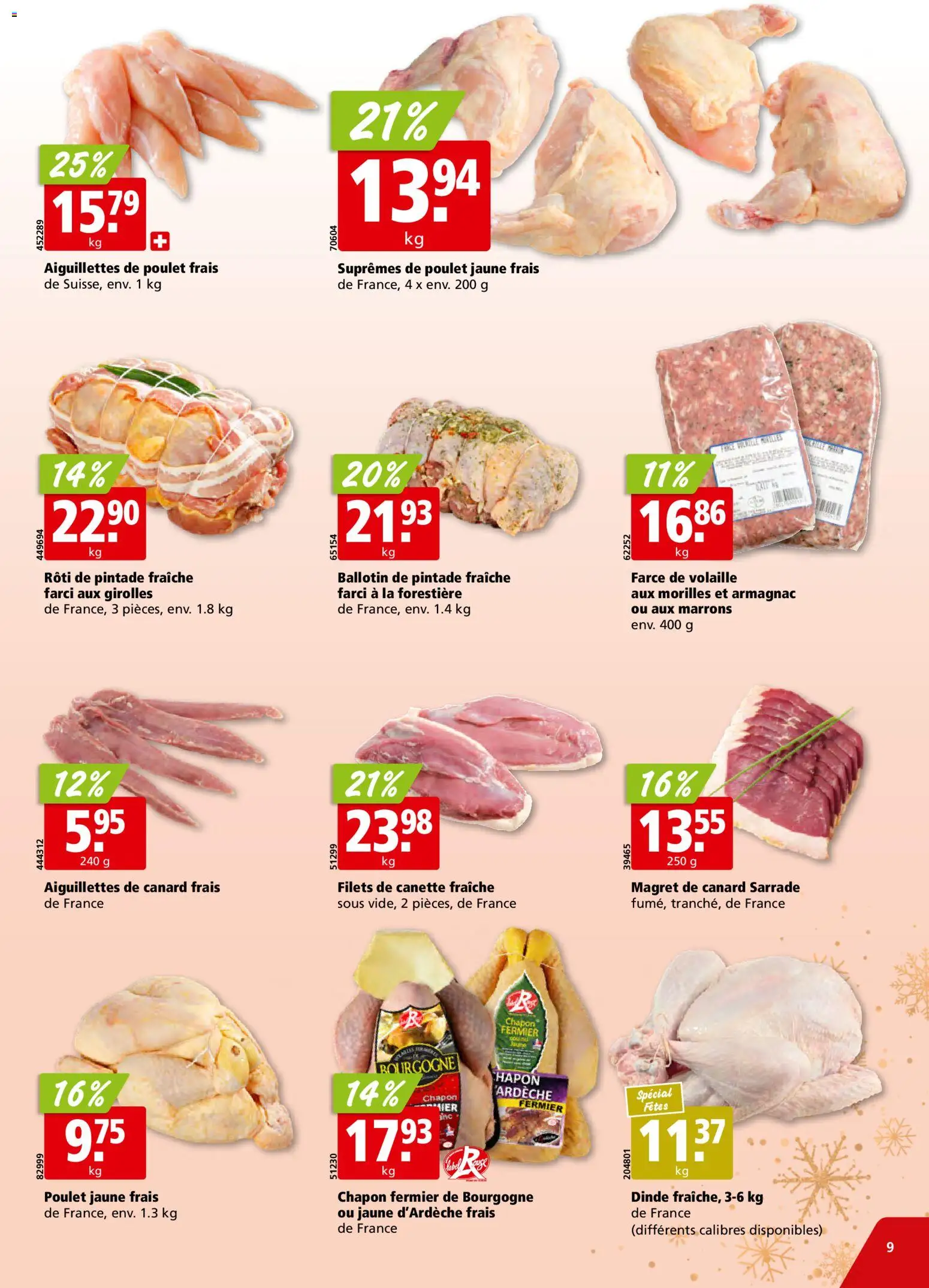 Aligro Aktionen Chavannes, Matran, Genève, Sion – gültig ab 27.12.2025 | Seite: 9