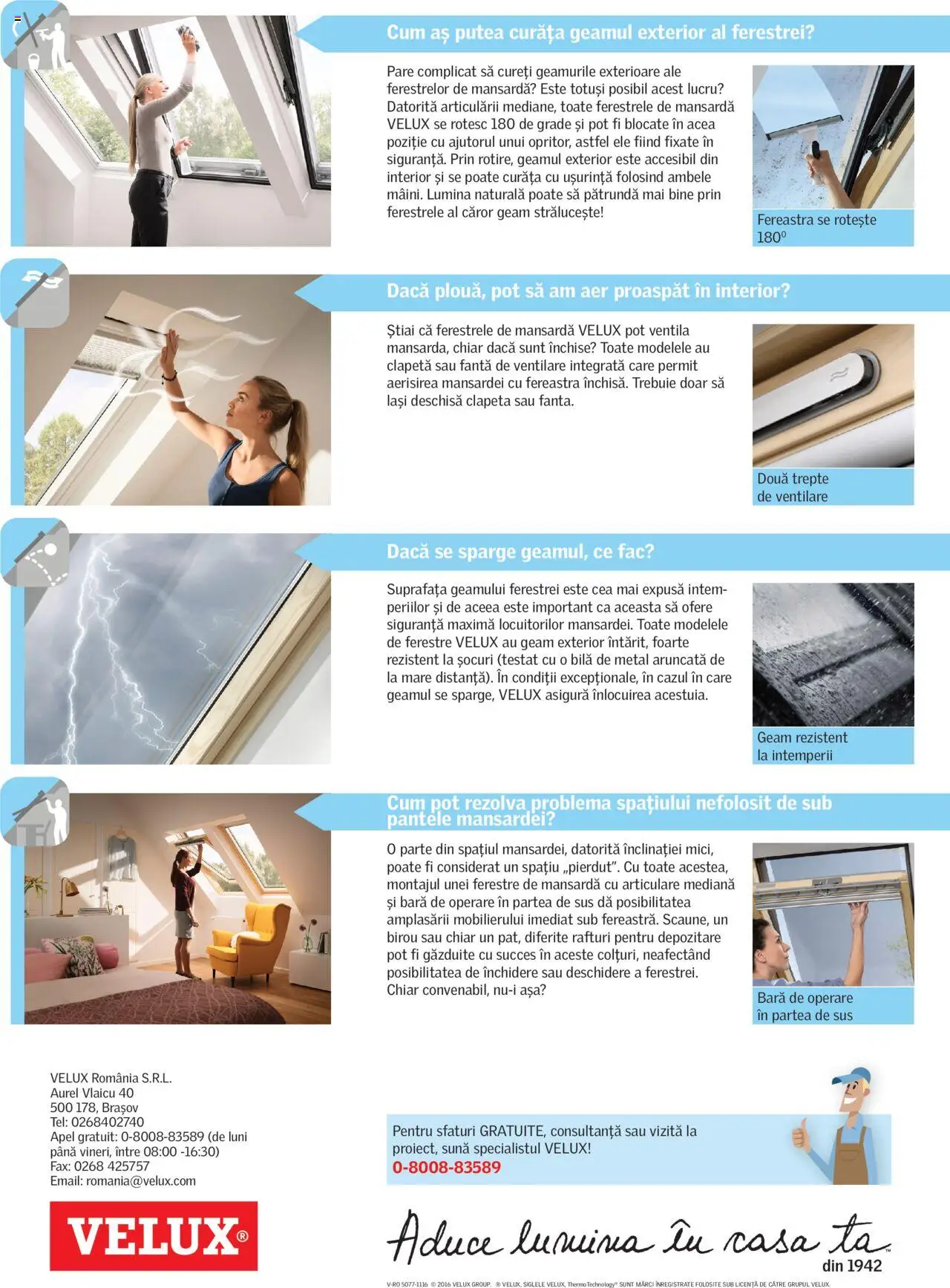 Velux catalog - Mansarda – valabil de la 01.01.2025 | Pagină: 2 | Produse: Tavuk suyu, Çikolatalı gofret, Fereastră