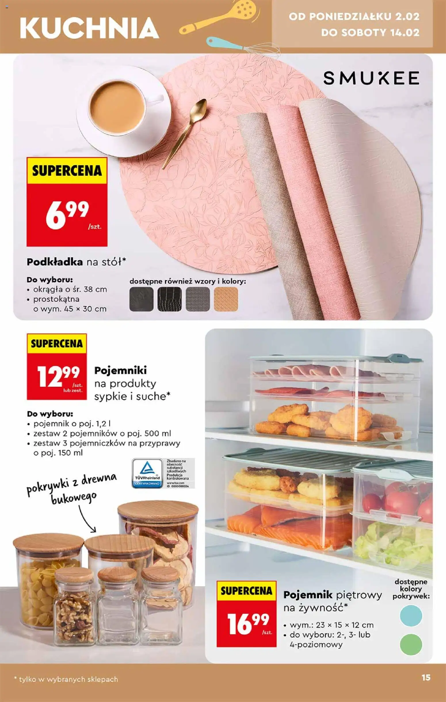 Biedronka gazetka - Hity i inspiracje od 31.01.2026 | Strona: 15 | Produkty: Przyprawy