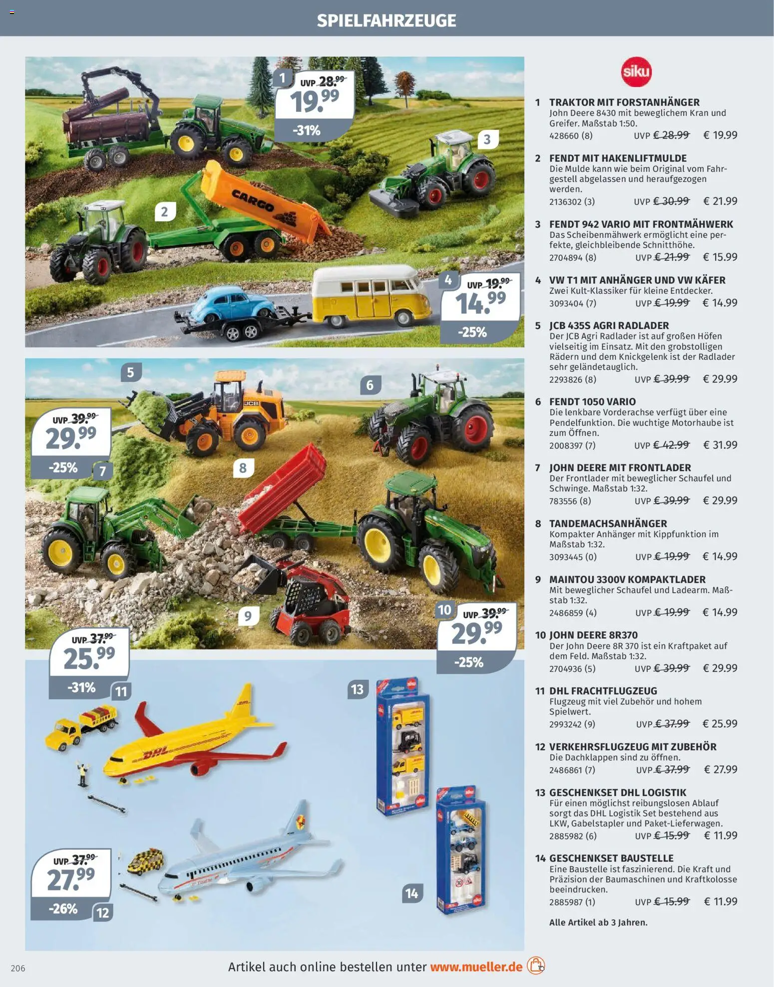 Müller Spielwarenkatalog – gültig ab 27.10.2025 | Seite: 206