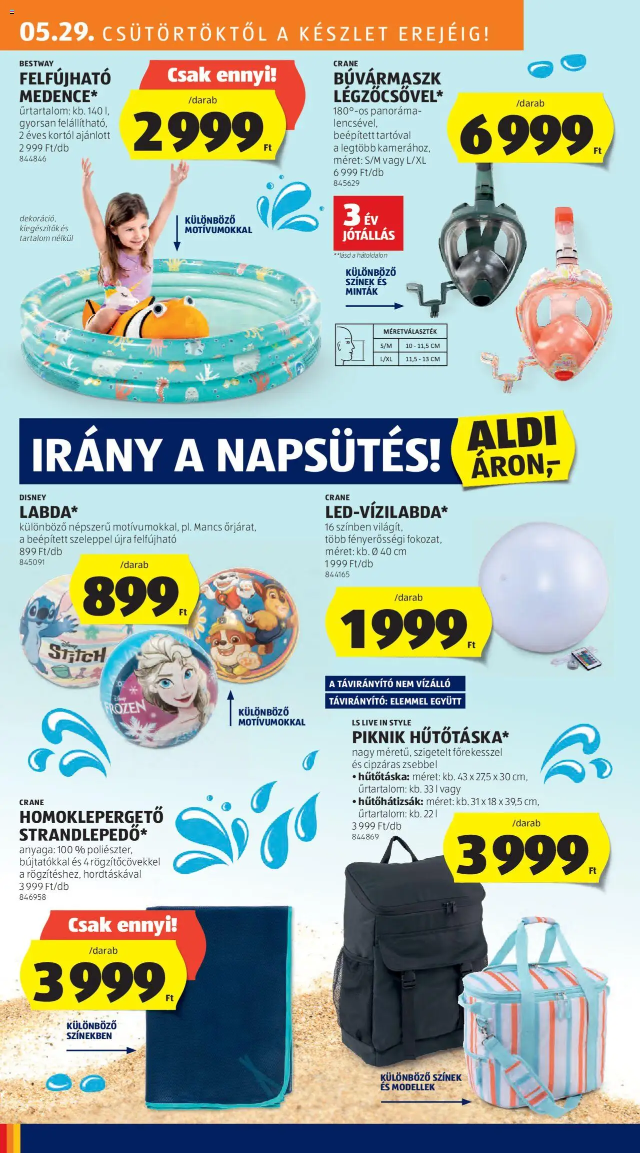 Aldi akciós ujság - amely érvényes a következő dátumtól: 29.05.2025 | Oldal: 24 | Termékek: Távirányító, Hűtőtáska