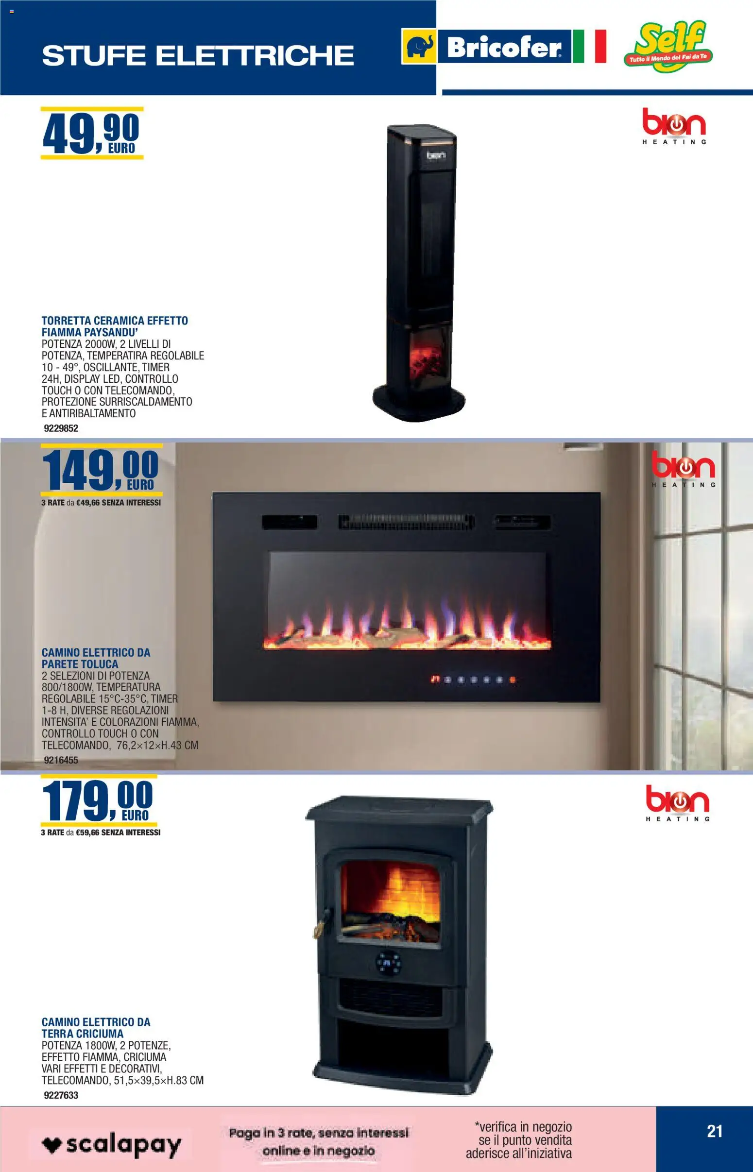 Volantino Bricofer del 22.10.2025 | Pagina: 21 | Prodotti: Tè, Terra