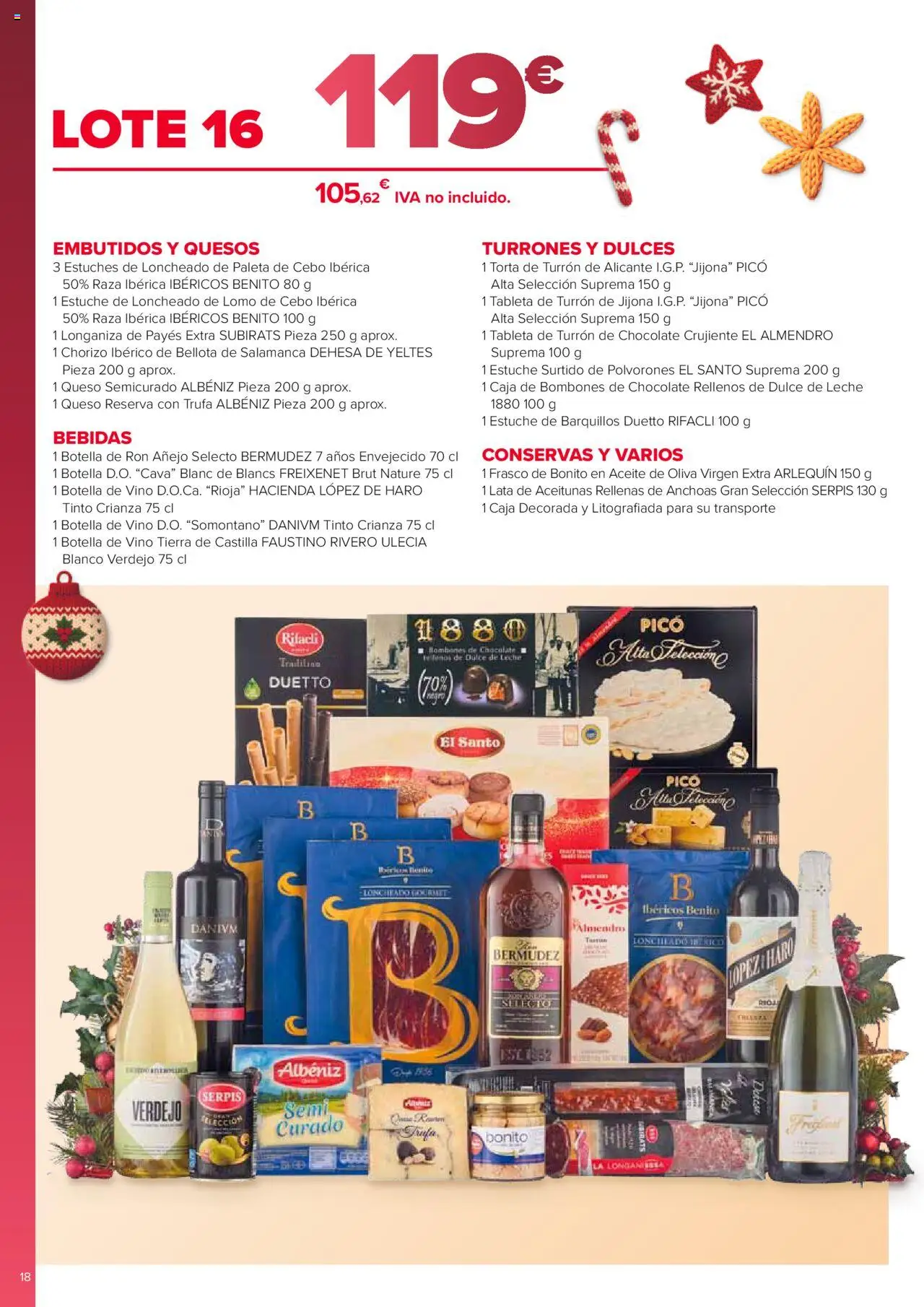 Carrefour - Cestas │ válido desde el 18.10.2025 | Página: 18 | Productos: Ron, Leche, Νυχτικό, Caja