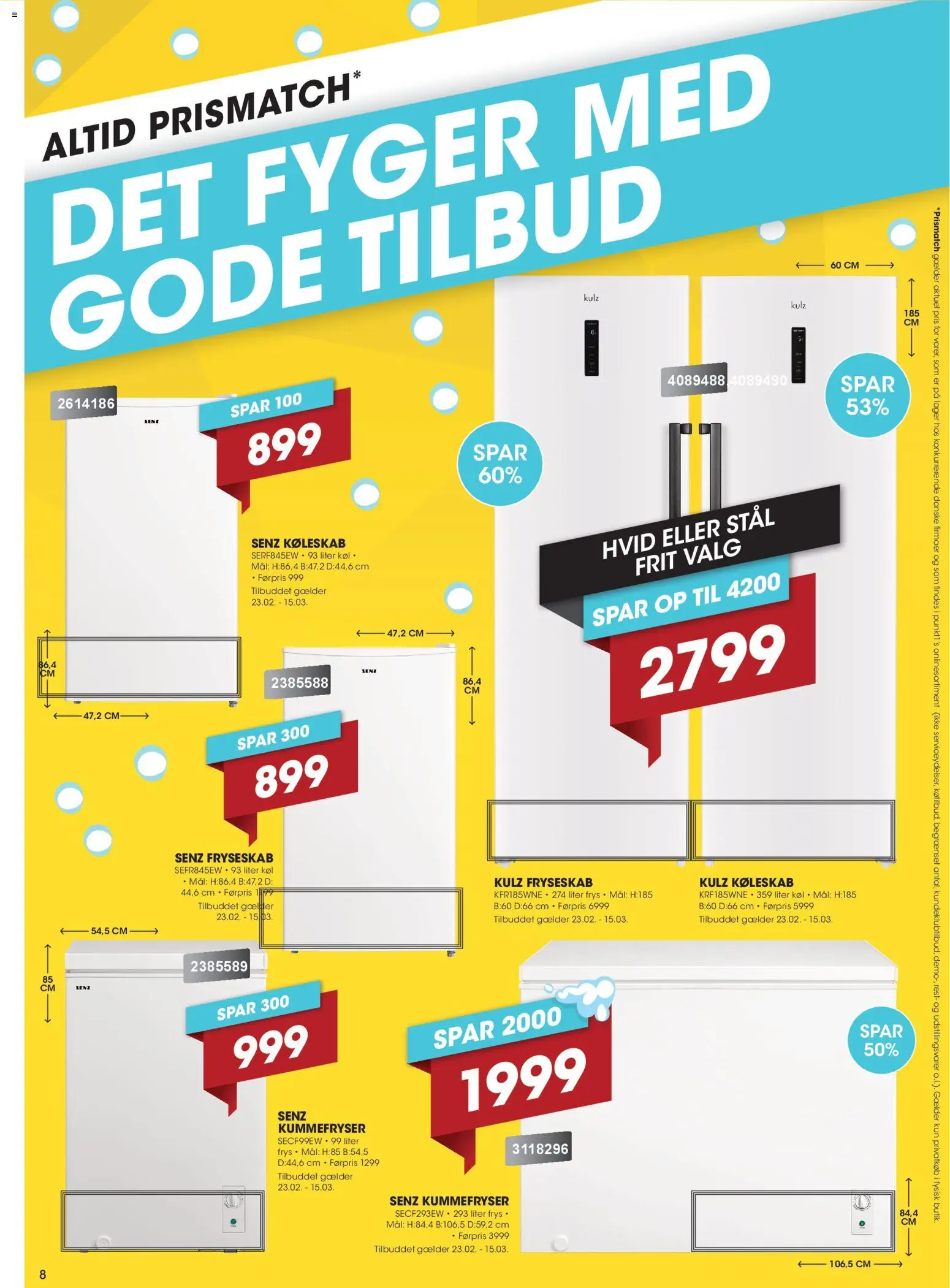 Punkt1 tilbudsavis – gyldig fra 23.02.2026 | Side: 8