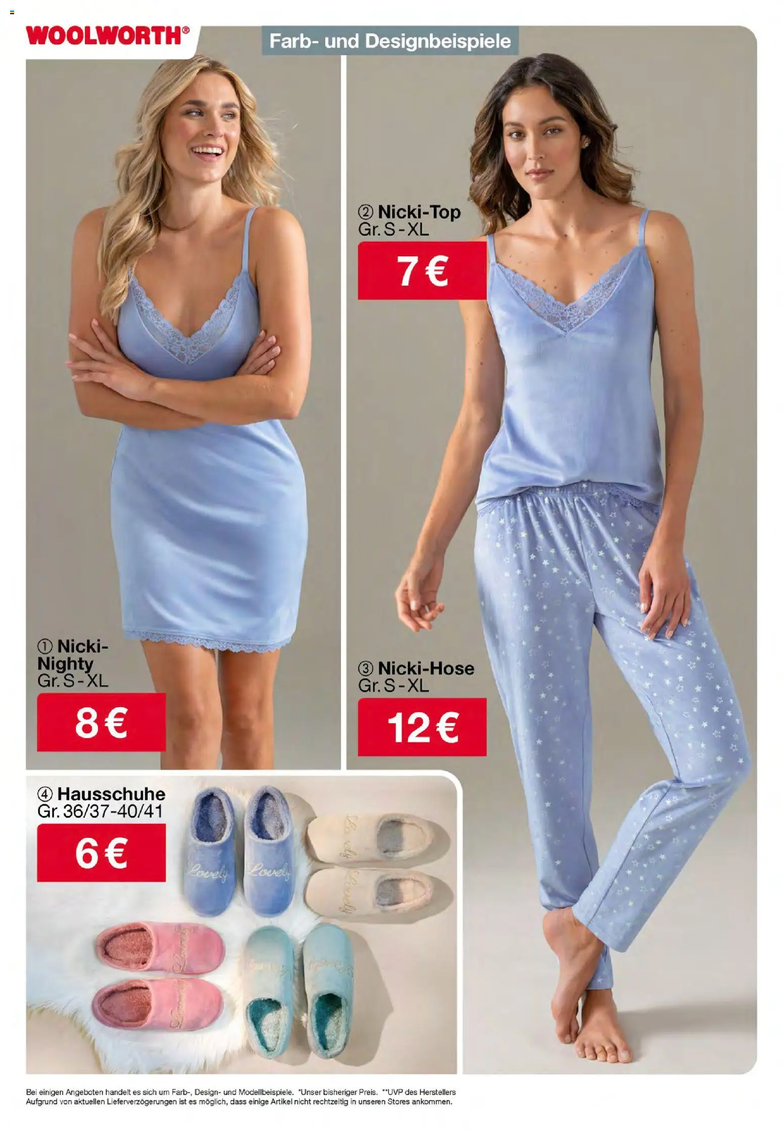 Woolworth Flugblatt gültig ab 07.11.2025 | Seite: 6 | Produkte: Hausschuhe