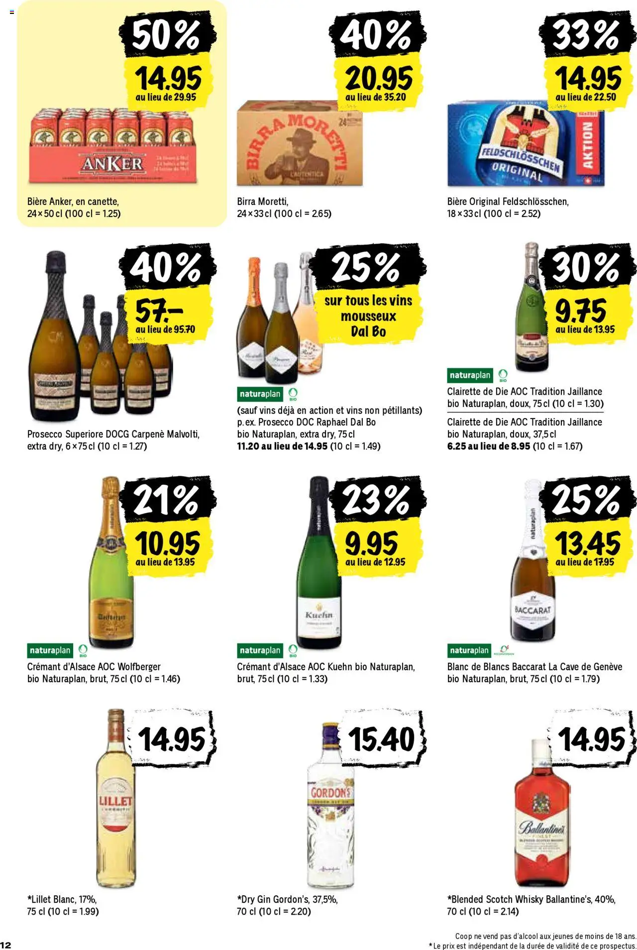 Coop - Les actions de la semaine ab 28.08.2025 | Seite: 12 | Produkte: Gin