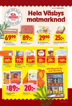 ICA Kvantum - Upplands Väsby - Förhandsvisning av reklamblad från butik ICA Kvantum aktuell från 15.12.2025