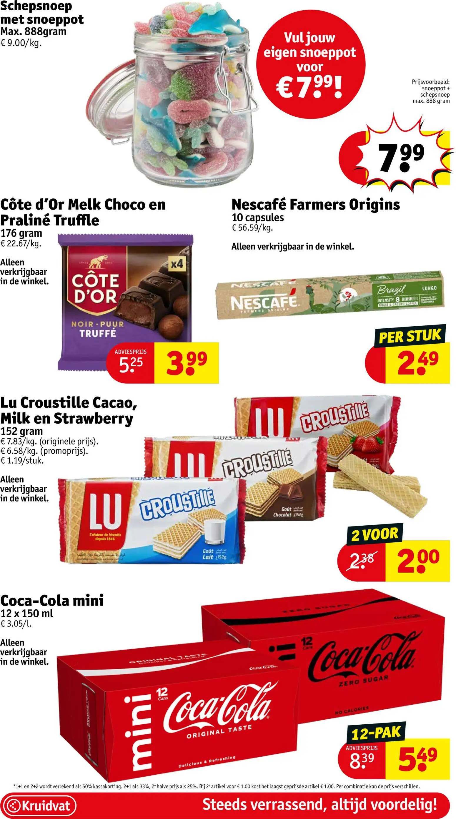 {H1} | Pagina: 26 | Producten: Coca Cola, Nescafe, Melk, Kan