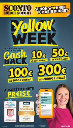 Sconto - Black Friday ab 24.11.2025 gültig