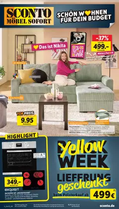 Sconto - Black Friday ab 24.11.2025 gültig