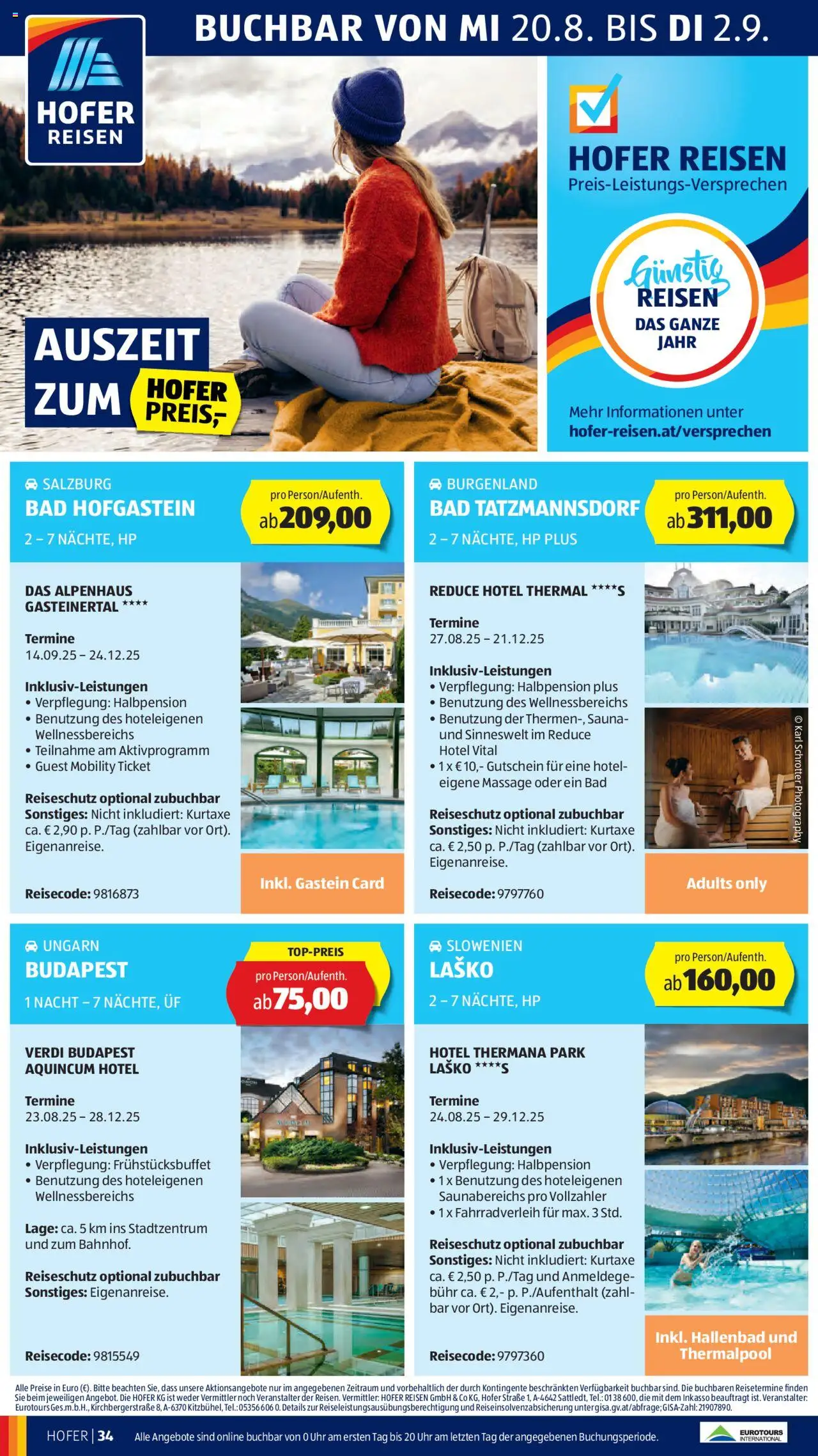 Hofer Flugblatt gültig ab 22.08.2025 | Seite: 38 | Produkte: Uhr, Bad