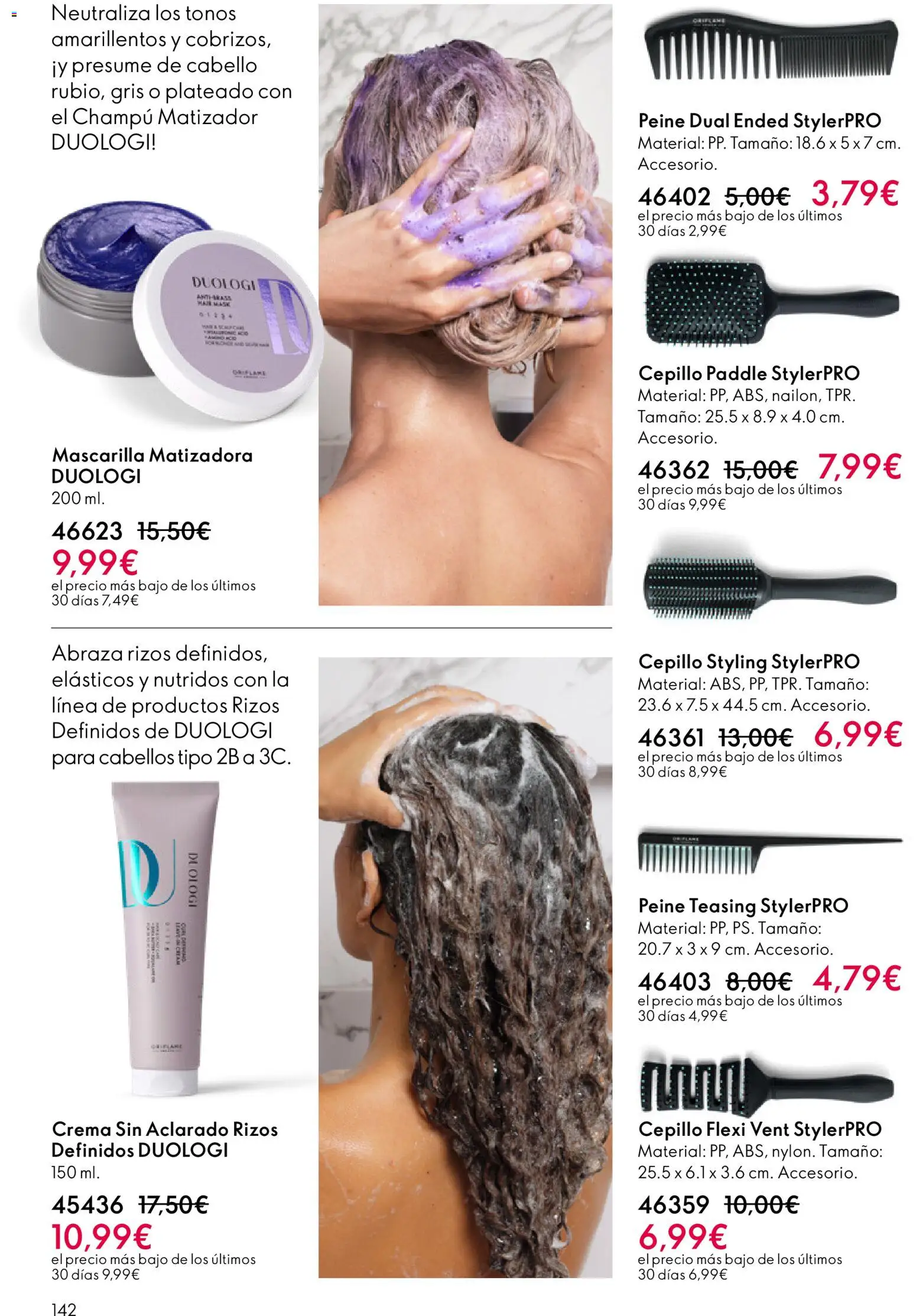 Oriflame - Catálogo Campaña 2 │ válido desde el 28.01.2026 | Página: 142 | Productos: Cepillo, Champú, Crema