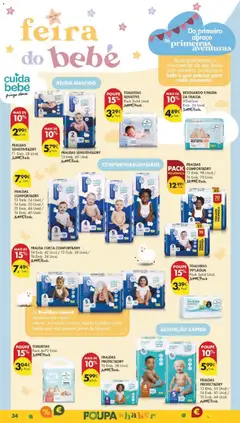 Pré-visualização Pingo Doce folheto válido de 06.01.2026 | Página: 38 | Produtos: Agua, Fraldas