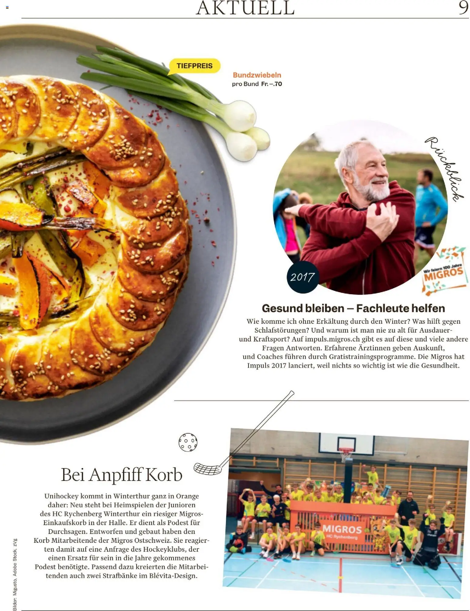 Migros Magazin – gültig ab 24.11.2025 | Seite: 9 | Produkte: Korb, Gemüse, Bilder