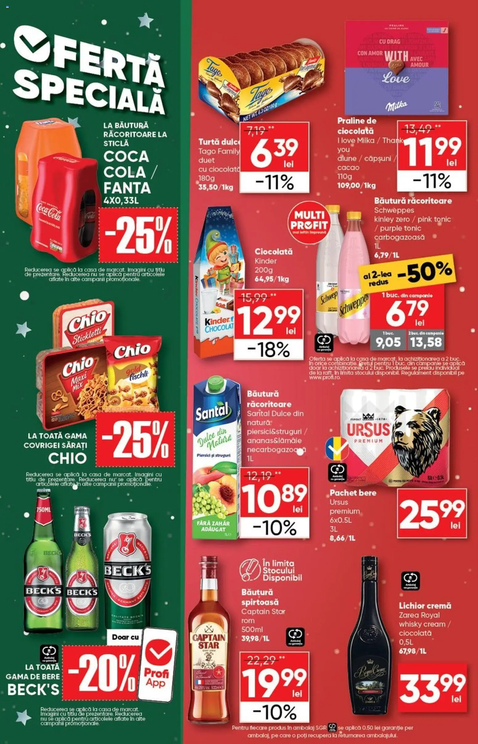 Noul catalog Profi – valabil de la 10.12.2025 | Pagină: 6 | Produse: Praline, Cremă, Ciocolată, Căpșuni