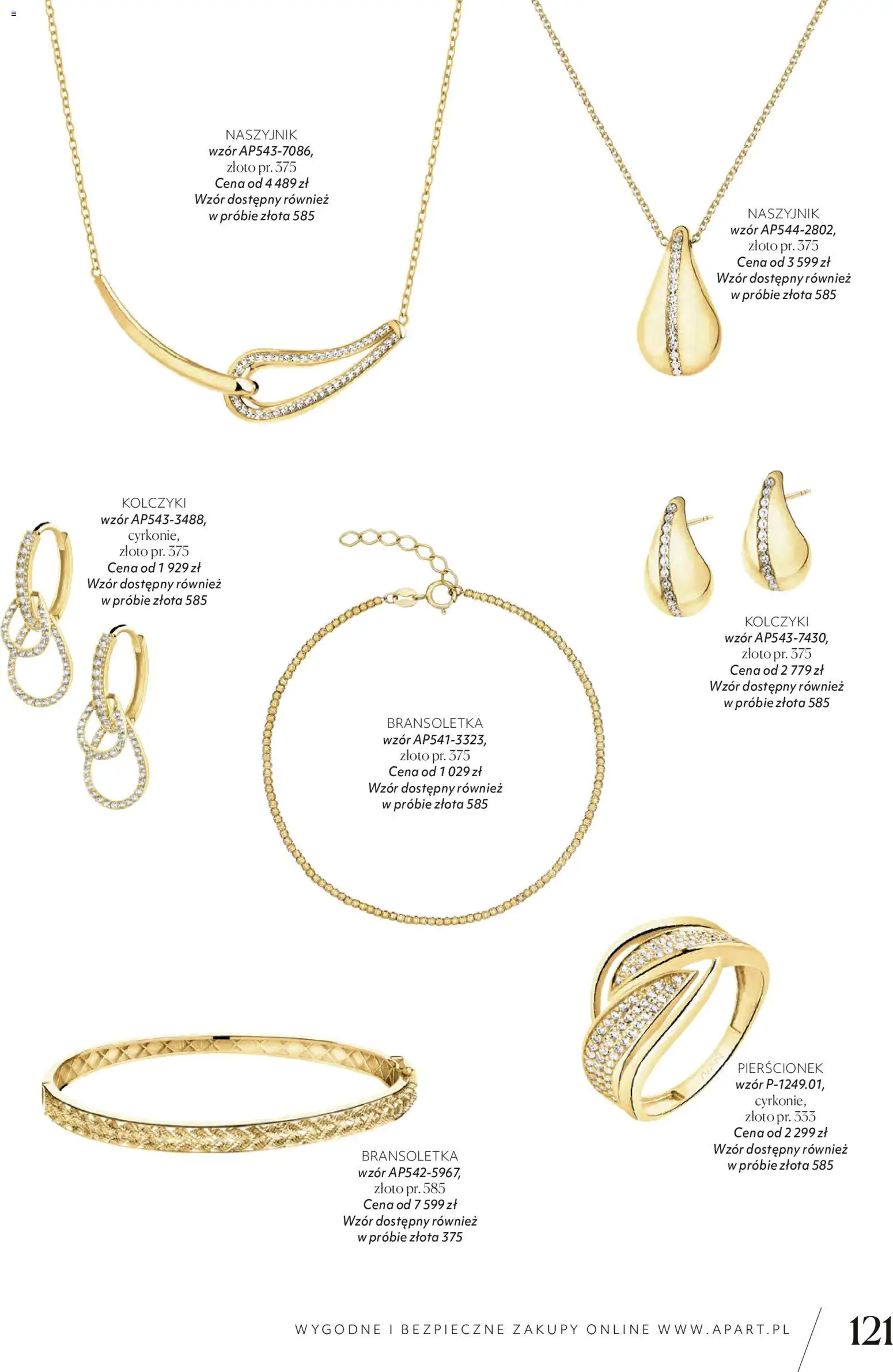 Apart promocje od 04.11.2025 | Strona: 123 | Produkty: Naszyjnik, Bransoletka, Pierścionek