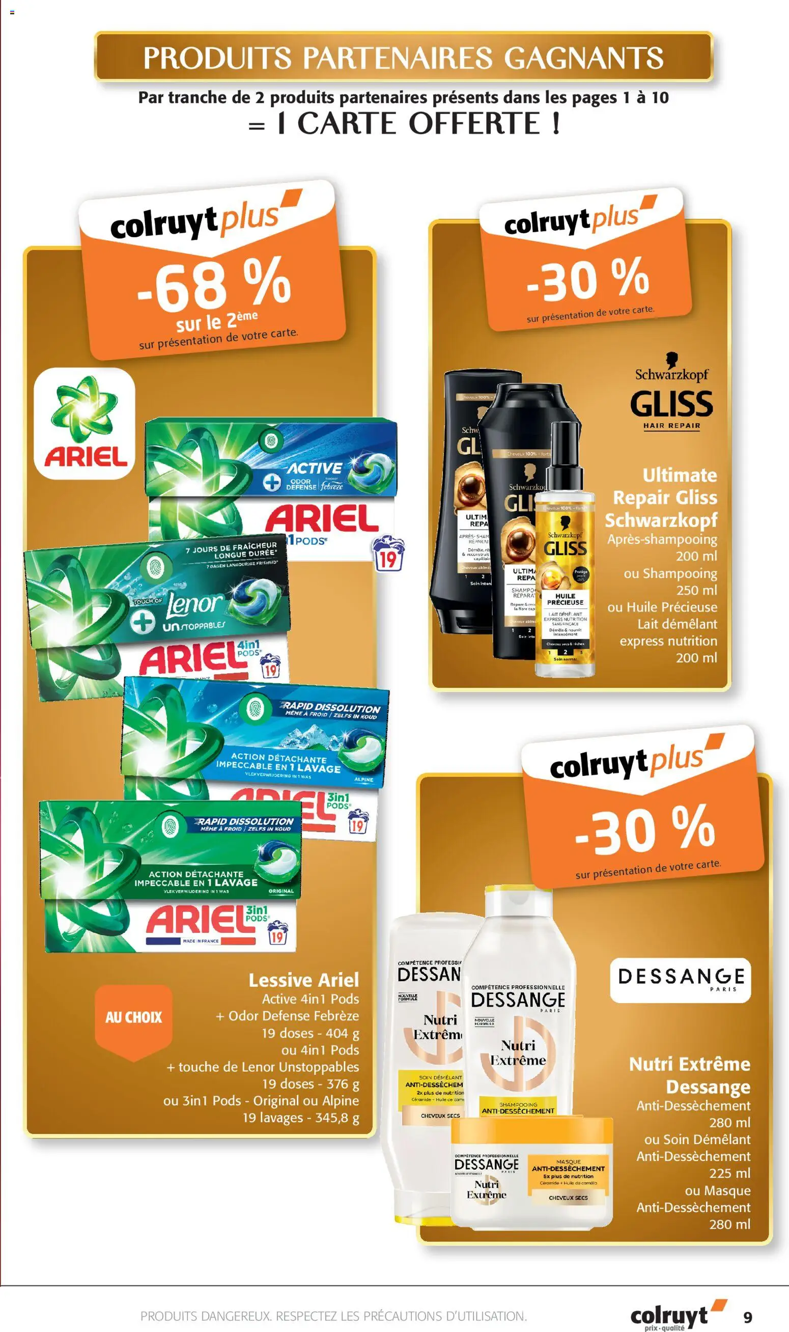 {H1} | Page: 9 | Produits: Camelia, Masque, Lessive, Huile