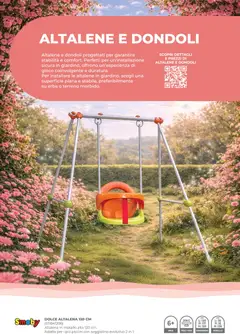 Anteprima del volantino Toys Center volantino Aria Aperta  valido a partire dal 02.04.2026 | Pagina: 13 | Prodotti: Altalena, Seggiolino, Gioco