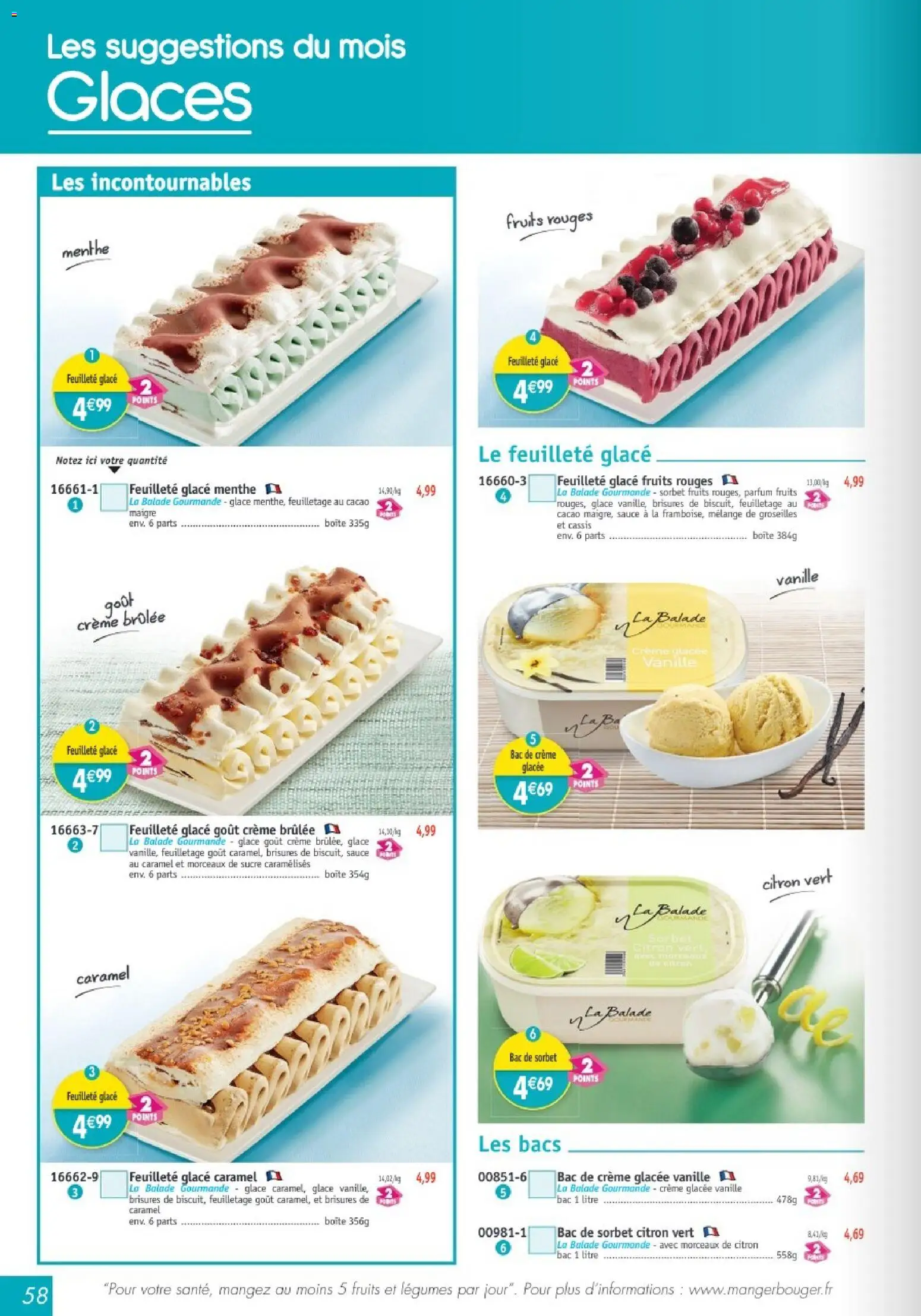 {H1} | Page: 58 | Produits: Cassis, Citron vert, Sucre, Crème