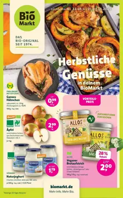 Denns BioMarkt Angebote ab 22.10.2025 gültig