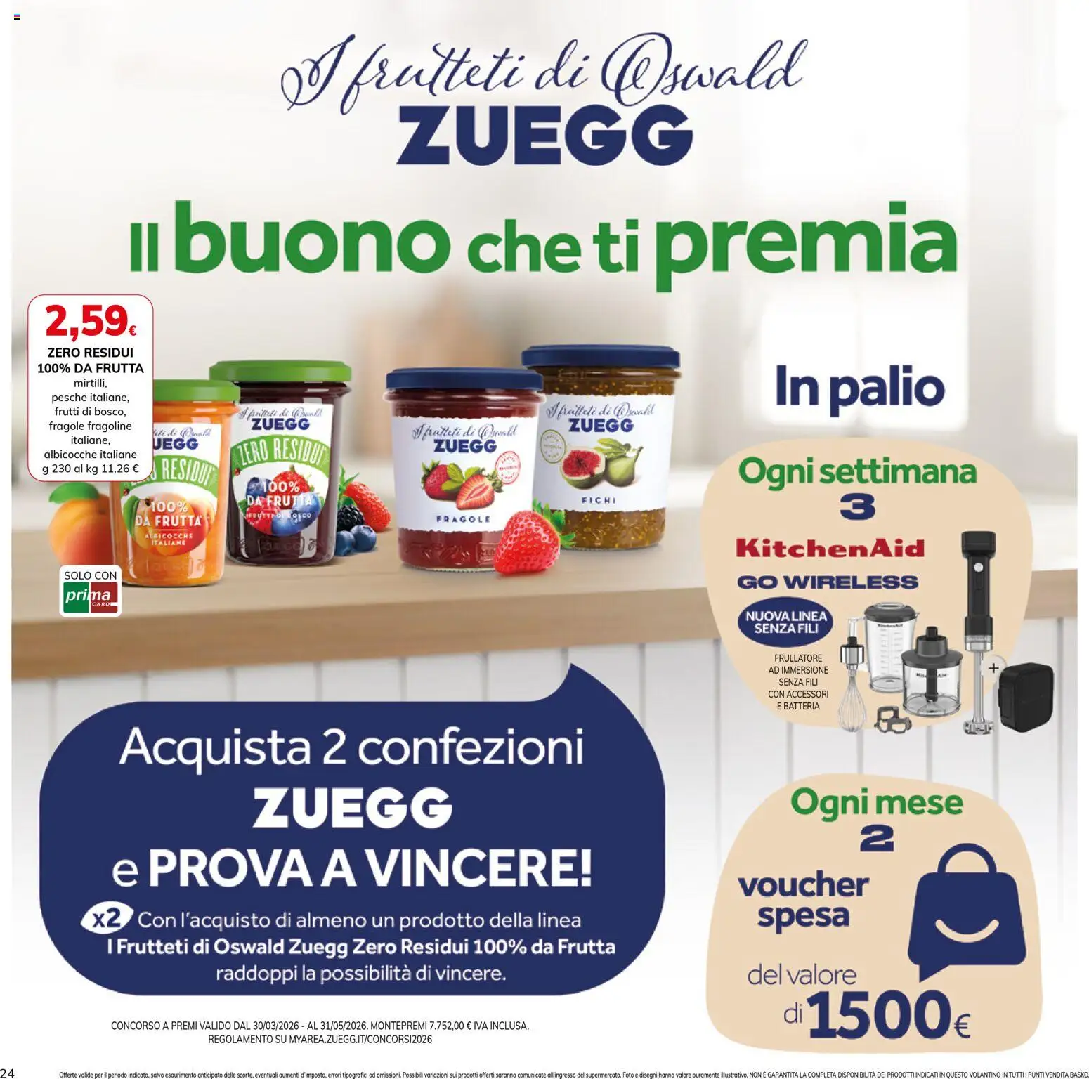 Volantino Basko del 07.04.2026 | Pagina: 24 | Prodotti: Fragole, Albicocche, Batteria, Frullatore ad immersione