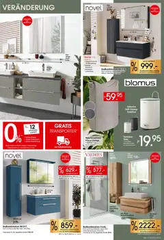 Zurbrüggen  Küchen-Spezial ab 13.12.2025 gültig | Seite: 19 | Produkte: Armatur, Waschtisch, Spiegelschrank, Unterschrank