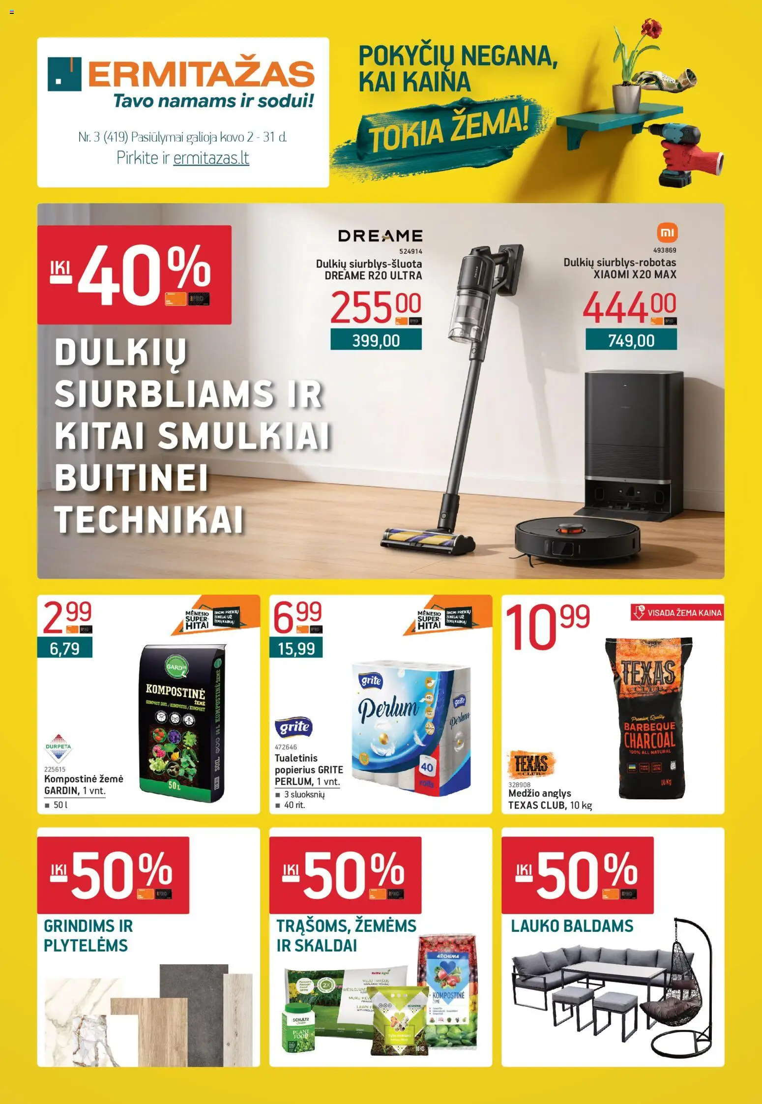 ERMITAŽAS akcijos nuo 02.03.2026 | Puslapis: 1