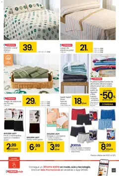 Vista previa Eroski - 3x2  válido desde el 30.10.2025 | Página: 43 | Productos: Edredón, Bragas, Boxers, Funda