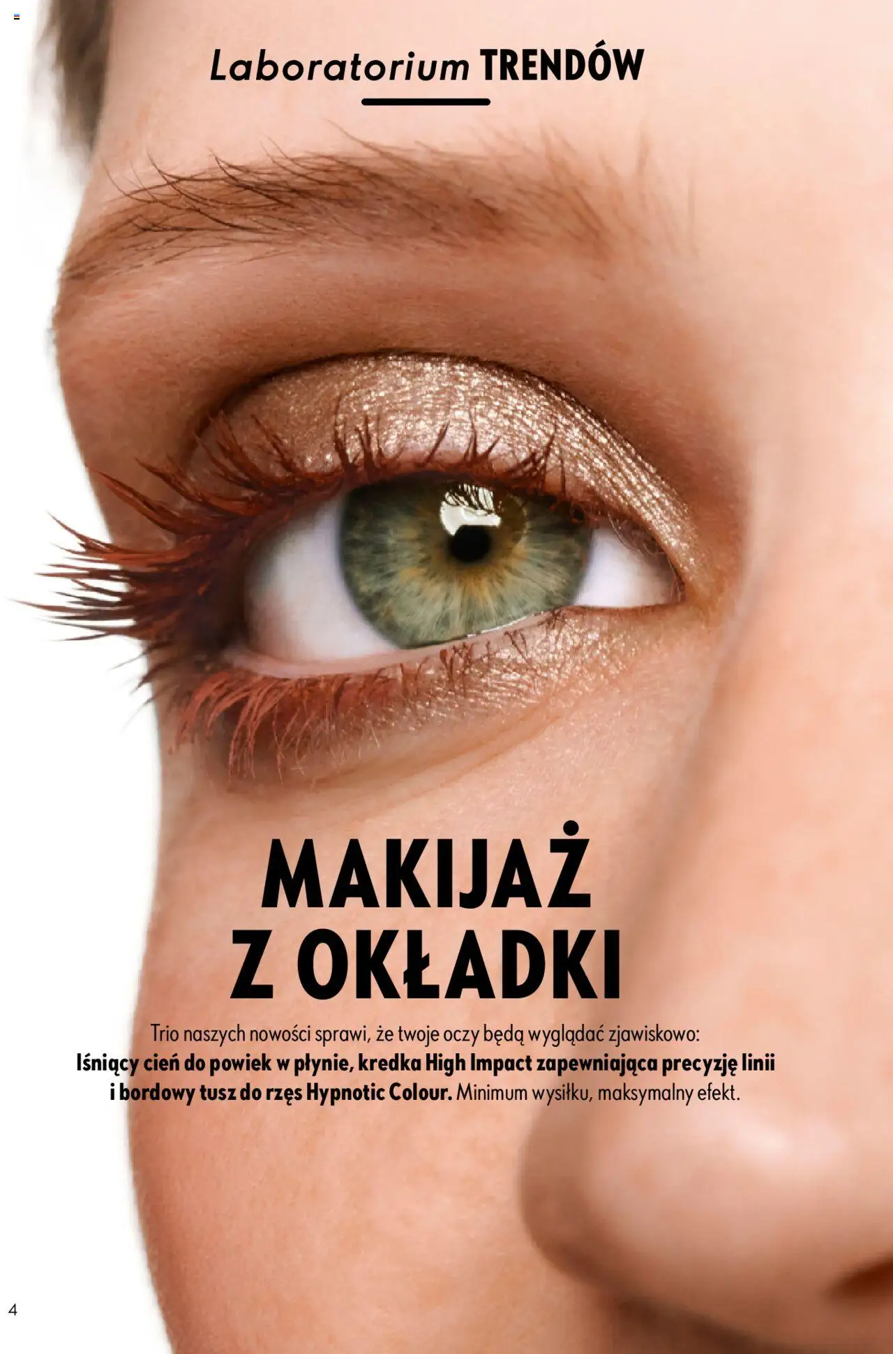 Oriflame Katalog 13 2025 od 07.09.2025 | Strona: 4 | Produkty: Makijaż, Tusz do rzęs