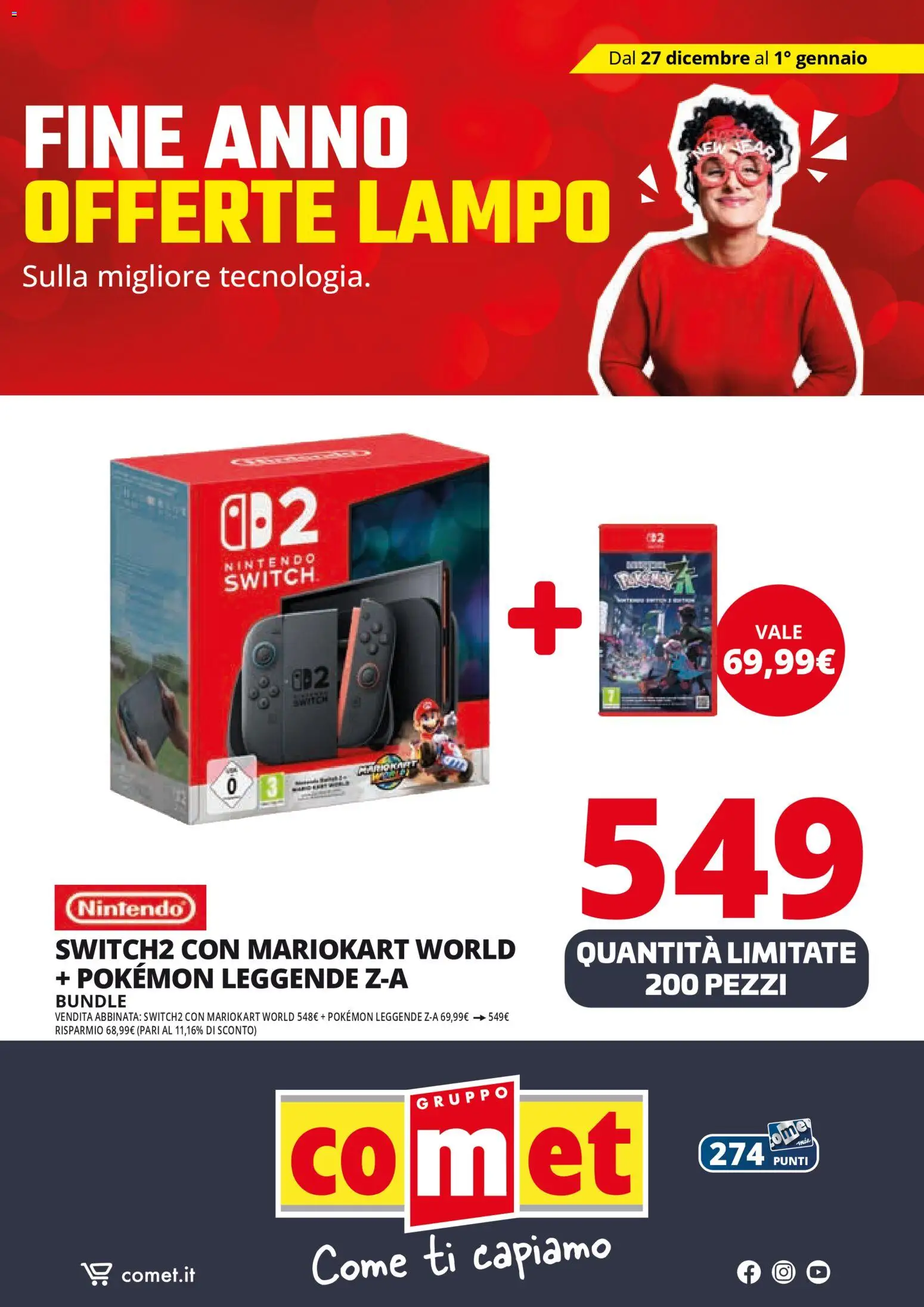 Volantino Comet del 27.12.2025 | Pagina: 33