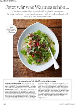 dm drogerie markt Active Beauty Magazin 10/2025 ab 01.10.2025 gültig | Seite: 90 | Produkte: Wasser, Gemüse, Mühle, Rindfleisch