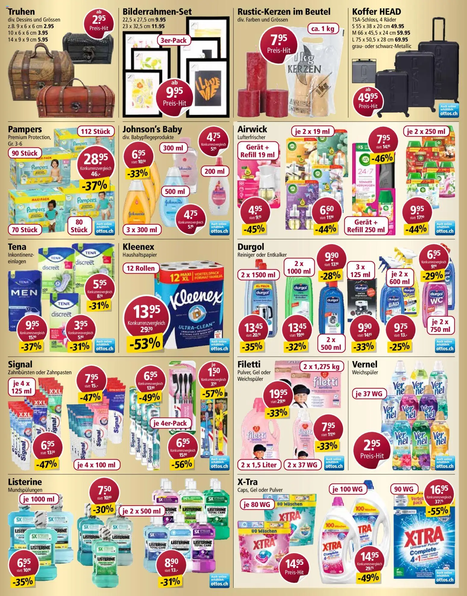 Otto's Aktionen – gültig ab 01.12.2025 | Seite: 2 | Produkte: Pulver, Weichspüler, Koffer, Pampers