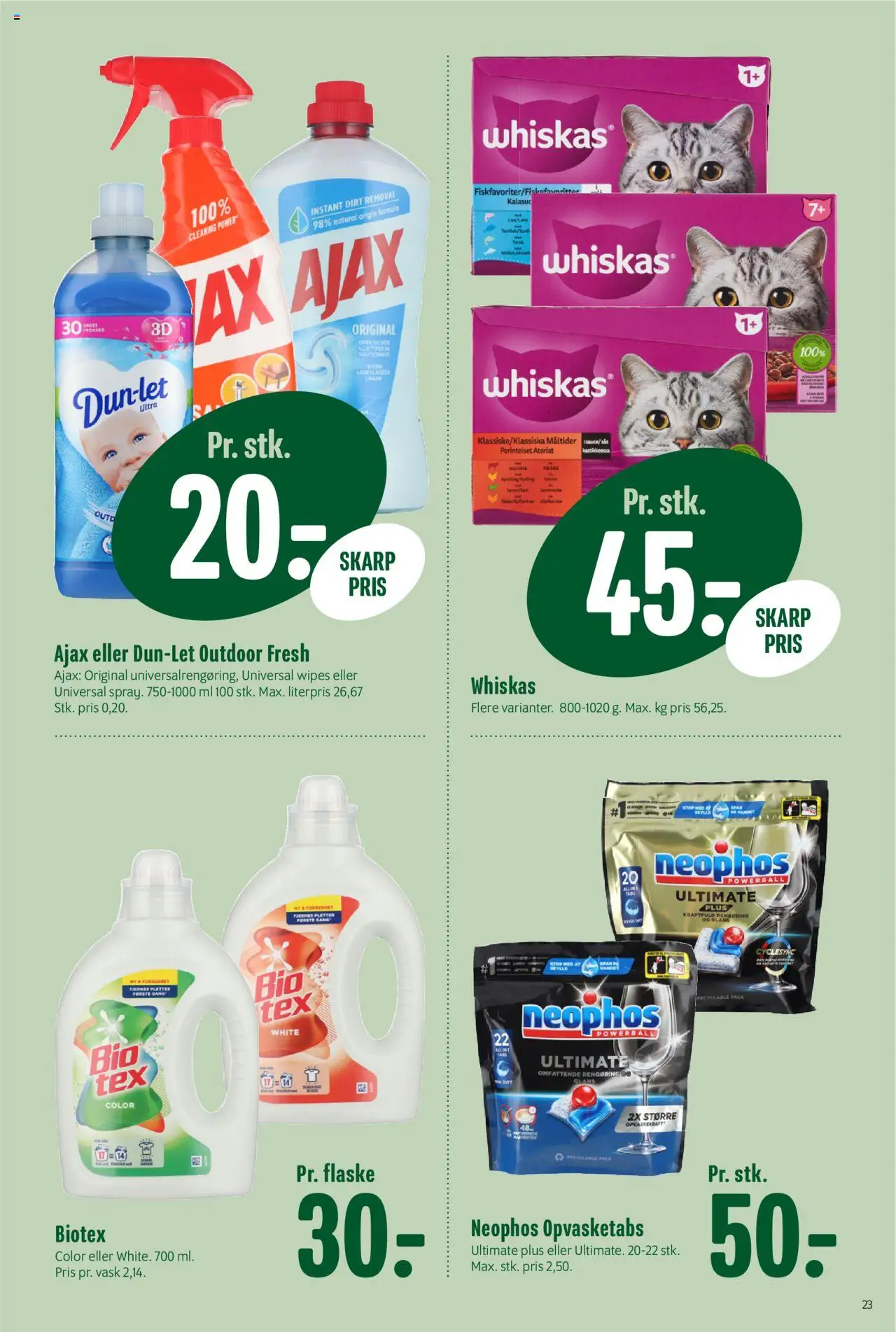 Min Købmand Tilbudsavis gyldig fra 22.08.2025 | Side: 23