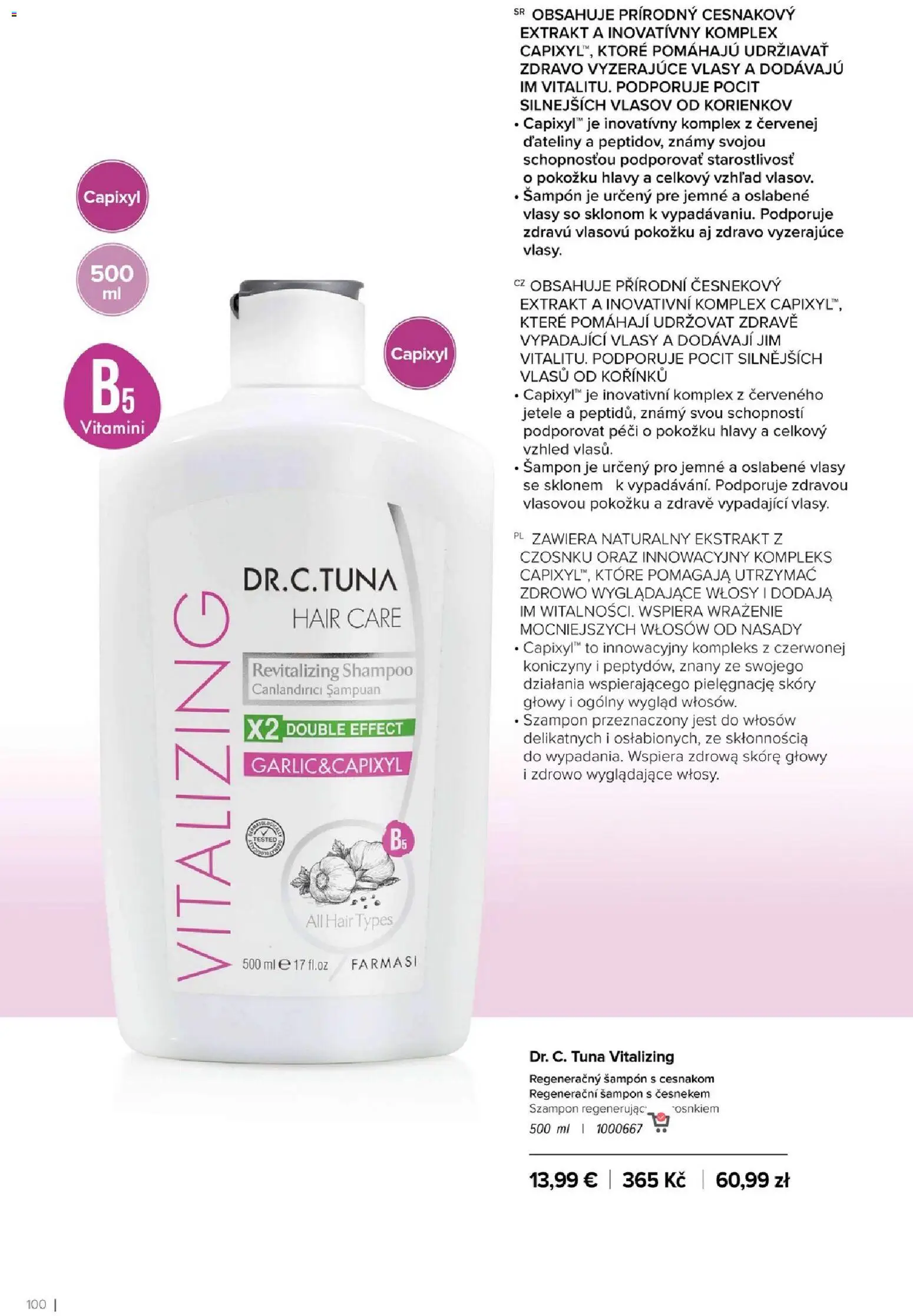 Nové Farmasi akcie – leták je platný od 01.01.2026 | Strana: 100 | Produkty: Šampón