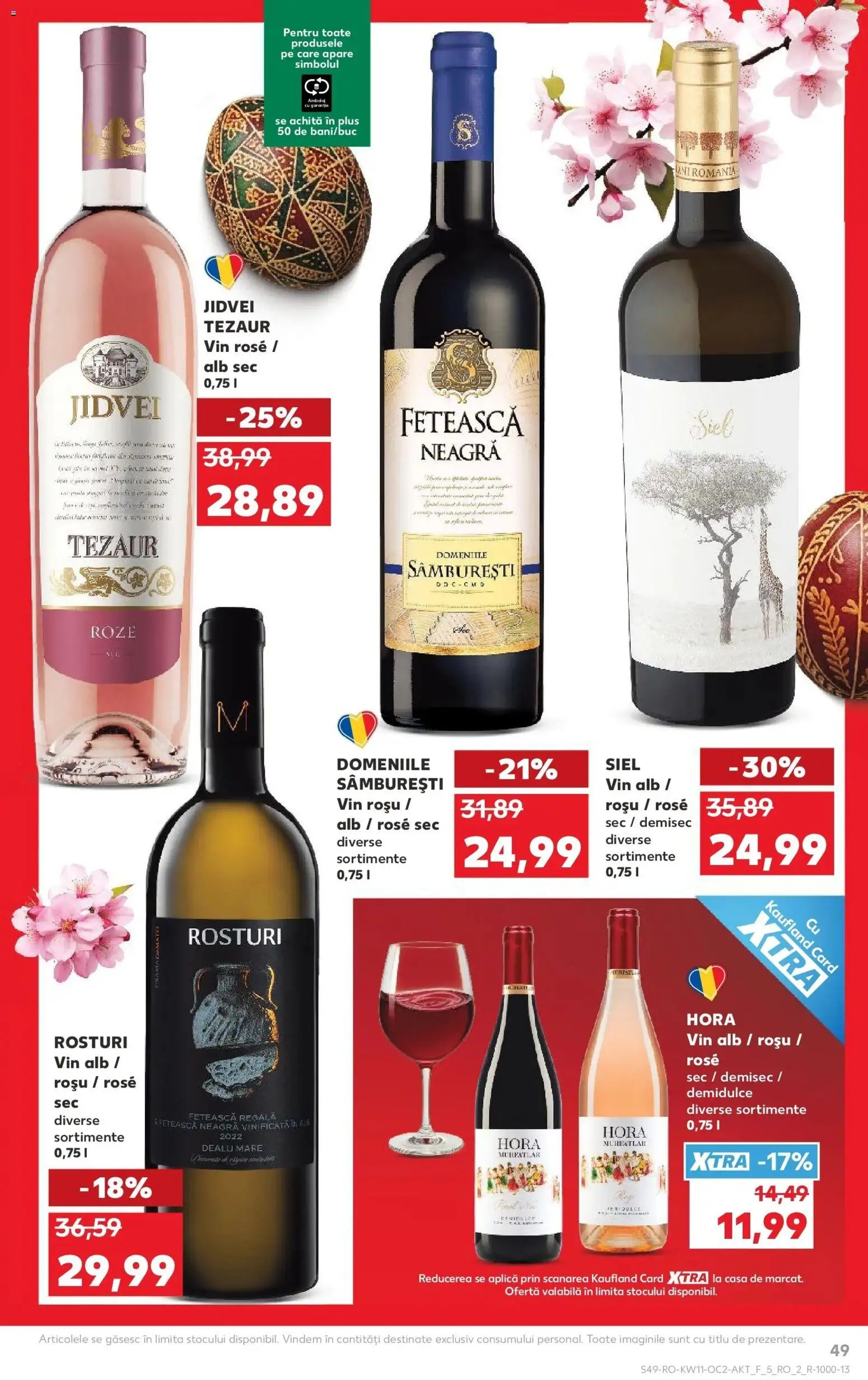 Noul catalog Kaufland – valabil de la 11.03.2026 | Pagină: 49 | Produse: Vin