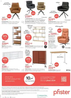 Pfister Aktionen ab 02.12.2025 gültig | Seite: 12 | Produkte: Highboard, Sessel, Regal, Bad