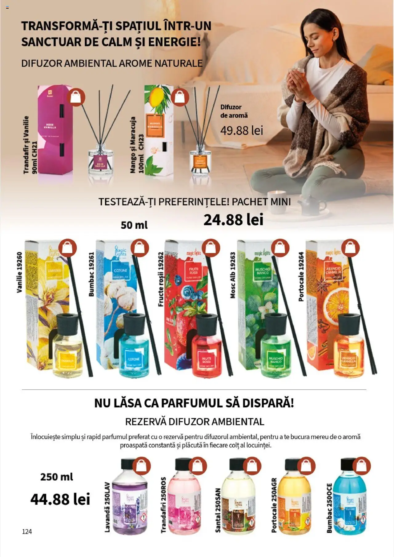 Noul catalog Lady’s – valabil de la 25.09.2025 | Pagină: 126 | Produse: Difuzor, Trandafir, Fructe, Mango