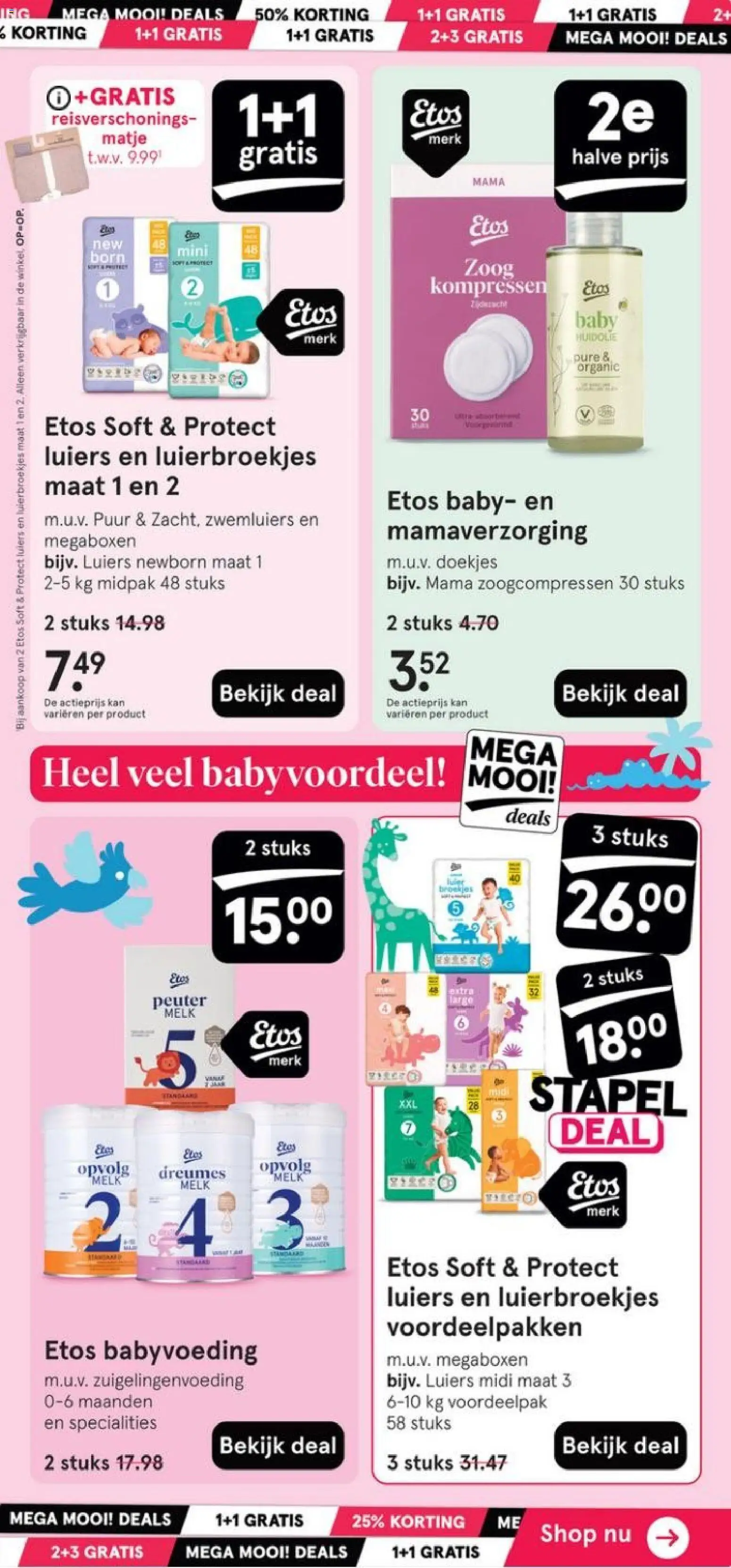 {H1} | Pagina: 49 | Producten: Melk, Ostyalap, Kan, Kompressen