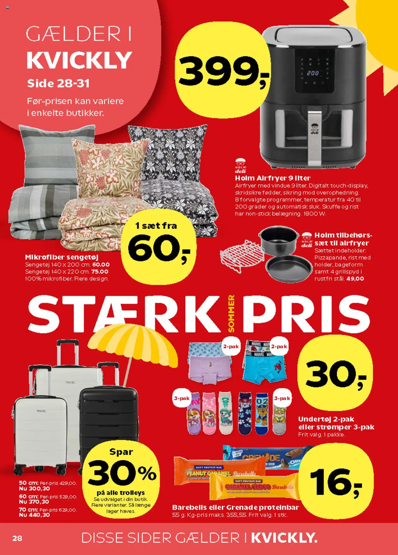 Kvickly Tilbudsavis gyldig fra 04.07.2025 | Side: 32 | Produkter: Undertøj, Strømper