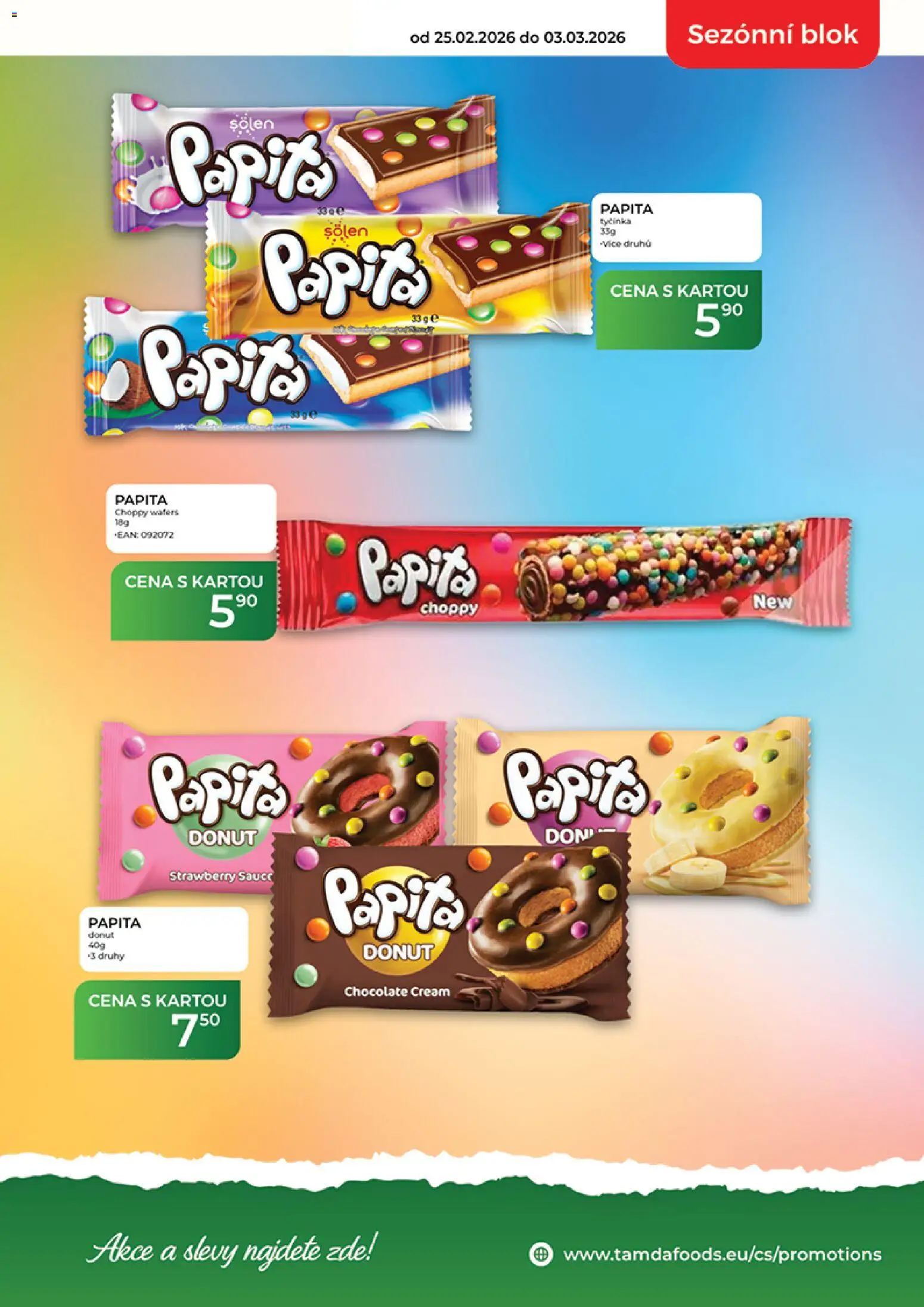 Tamda Foods leták od 25.02.2026 | Strana: 5 | Produkty: Donut, Blok