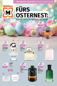 Müller Parfümerie-Highlights ab 23.03.2026 gültig