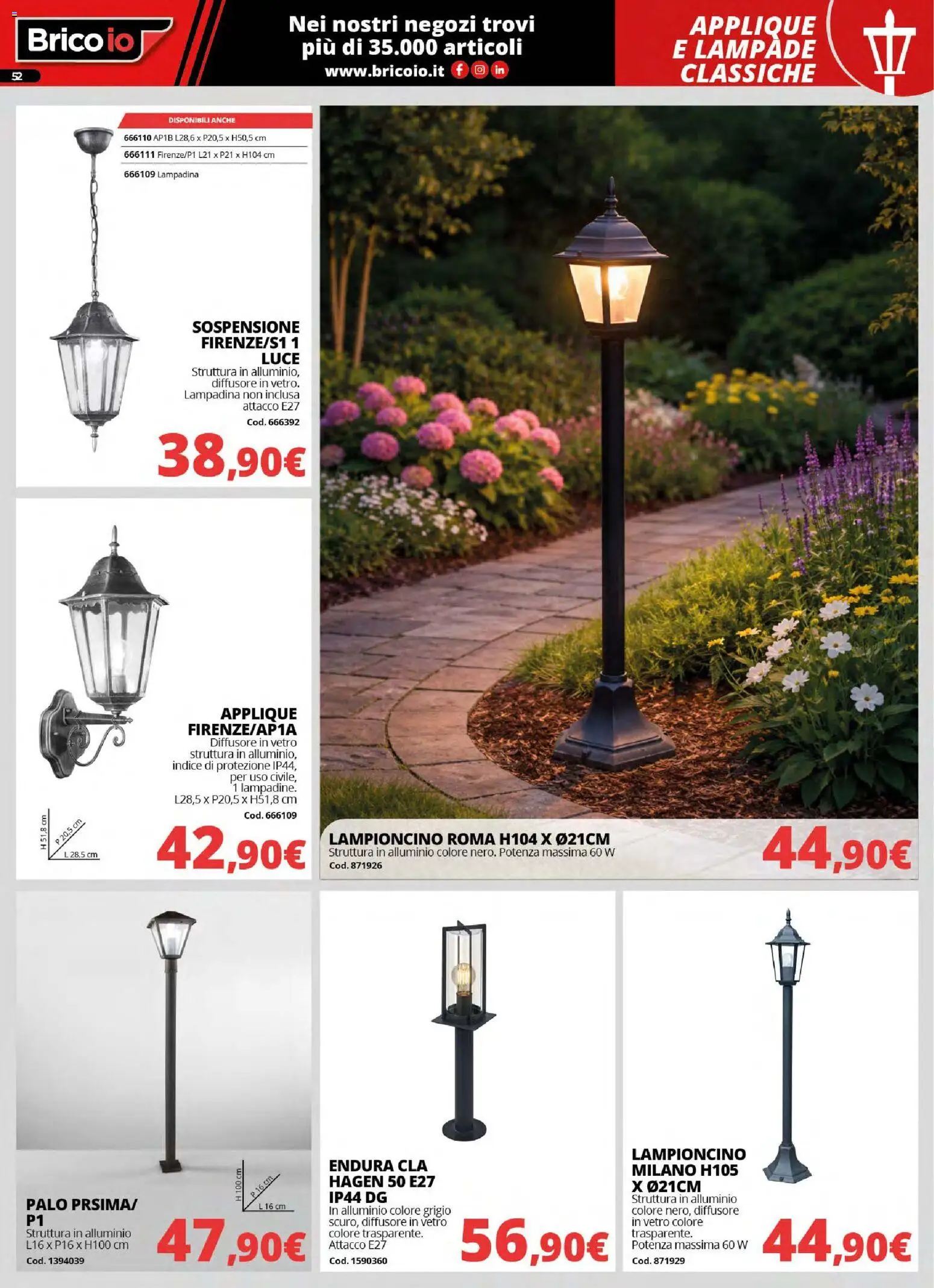 Volantino Brico io del 30.03.2026 | Pagina: 52 | Prodotti: Alluminio