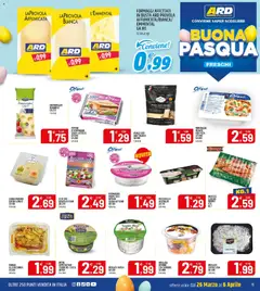 Anteprima del volantino ARD Discount volantino valido a partire dal 26.03.2026 | Pagina: 15 | Prodotti: Pizza, Sale, Pesto, Provola