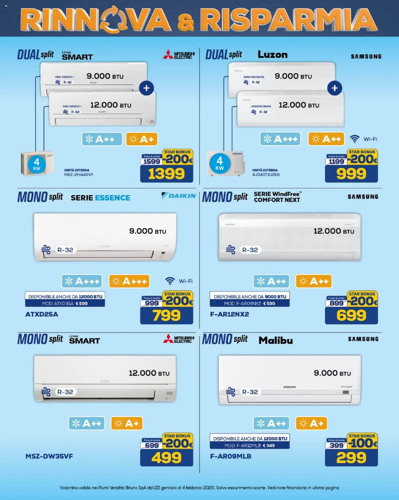 Volantino BRUNO del 22.01.2026 | Pagina: 21 | Prodotti: Samsung