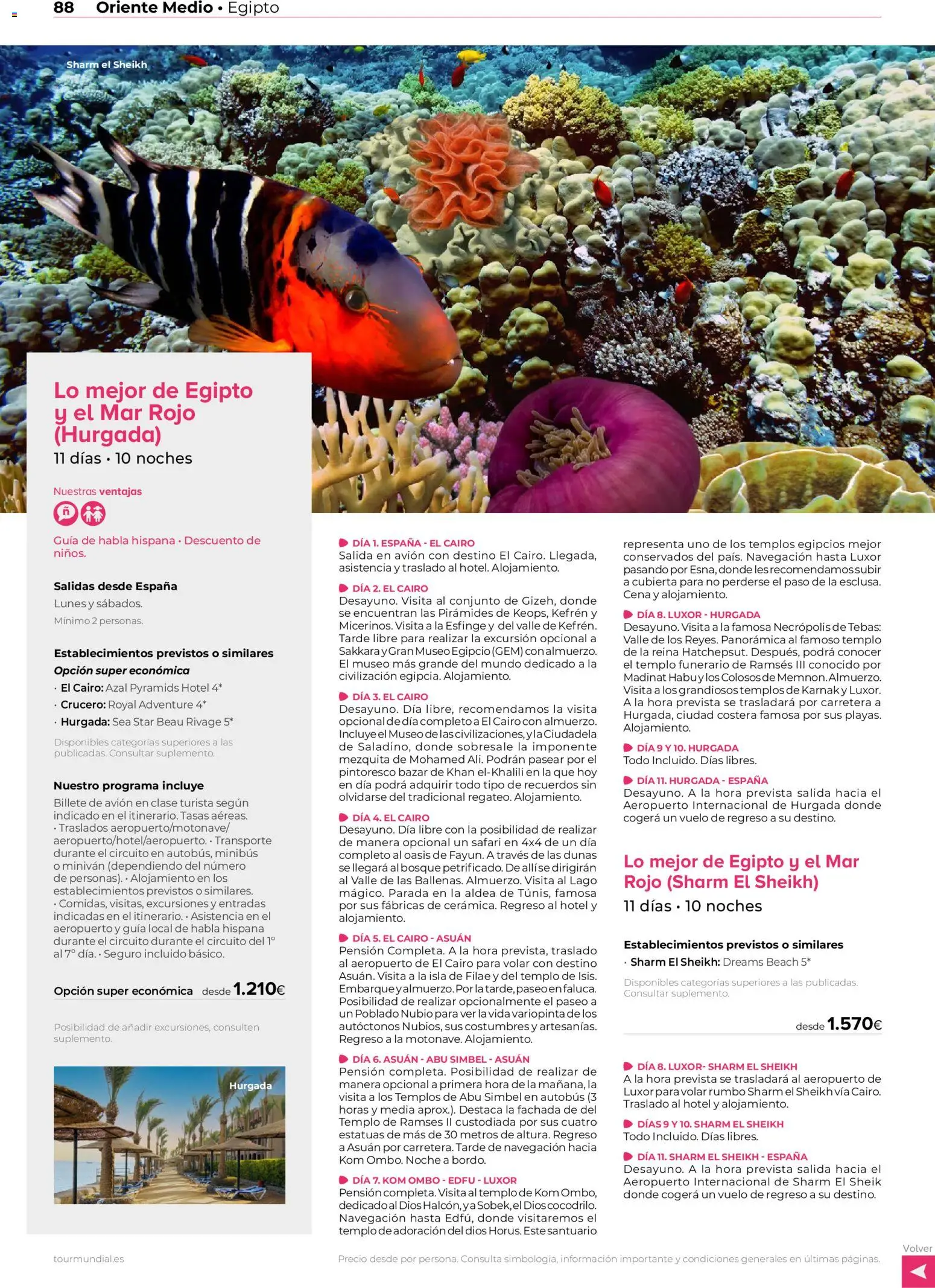 Viajes El Corte Inglés Africa y Oriente Medio │ válido desde el 01.01.2026 | Página: 88 | Productos: Navegación